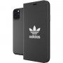 Adidas Originals Booklet Basic husă flip pentru iPhone 11 Pro Max - negru