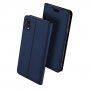 Dux Ducis husă flip pentru iPhone XR - albastru închis