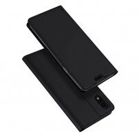 Dux Ducis husă flip pentru iPhone XR - negru