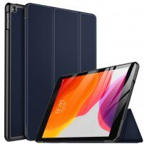 Smart husă cu stativ și funcție sleep, pentru iPad 10,2" (2019-2021) - albastru