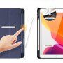 DUX DUCIS Domo husă cu spațiu pentru Apple Pencil și funcție de adormire, pentru iPad 10,2" (2019-2021) - albastru inchis