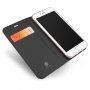 Dux Ducis husă flip cu stativ pentru iPhone 7 / 8 - gri închis