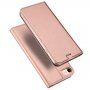 Dux Ducis husă flip cu stativ pentru iPhone 7 / 8 - roz-auriu