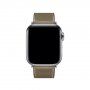 Brățară din piele pentru Apple Watch Ultra 49mm / 46mm / 45mm / 44mm / 42mm - gri-maroniu