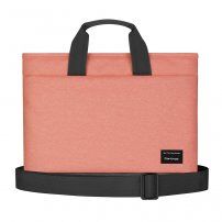 Cartinoe servietă stil poșetă pentru MacBook 13" / Air 13" / Pro 13" - roz