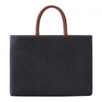 Servietă elegantă stil poșetă, pentru MacBook până la 15" - negru