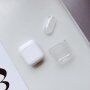 Husă din plastic dur pentru AirPods 1 / 2 - transparent