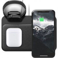 Nomad Base Station încărcător wireless pentru Apple Watch / iPhone / AirPods - negru