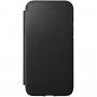 Nomad Folio husă flip din piele, pentru iPhone 11 Pro - negru