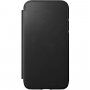 Nomad Folio husă flip din piele, pentru iPhone 11 - negru