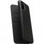 Nomad Folio husă flip din piele, pentru iPhone 11 Pro Max - negru