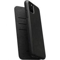 Nomad Folio husă flip din piele, pentru iPhone 11 Pro Max - negru