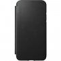 Nomad Folio husă flip din piele, pentru iPhone 11 Pro Max - negru