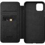 Nomad Folio husă flip din piele, pentru iPhone 11 Pro Max - negru
