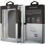 Mercedes Quilted Perf husă flip pentru iPhone 11 Pro Max - negru