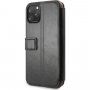 Karl Lagerfeld husă flip cu spot-uri pentru carduri, pentru iPhone 11 - negru