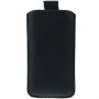 Husă cu textură şi curea de scoatere, pentru iPhone 5 / 5S / SE (2016) – neagră