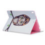 Husă cu spațiu pentru carduri, pentru iPad 10,2" (2019-2021) / Air 3 (2019) / Pro 10,5" - bufniţă cu căciulă