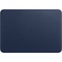 Husă originală Apple, din piele, pentru MacBook Pro 16" (A2141) - albastru închis