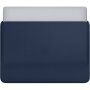 Husă originală Apple, din piele, pentru MacBook Pro 16" (A2141) - albastru închis