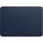 Husă originală Apple, din piele, pentru MacBook Pro 16" (A2141) - albastru închis