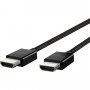 BELKIN Ultra HD HDMI de mare viteză 2.1 cablu împletit pentru MacBook - 1 m - negru
