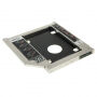 Ramă amovibilă pentru disc HDD SATA 2,5" 9,5mm, cu capac inferior, MacBook Pro