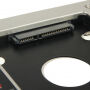 Ramă amovibilă pentru disc HDD SATA 2,5" 9,5mm, cu capac inferior, MacBook Pro