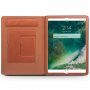 QIALINO husă din piele, cu stativ, pentru iPad Air 3 (2019) / Pro 10,5" - maro