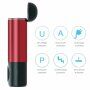 Powerbank 5200 mAh cu încărcare wireless Apple Watch / AirPods - roșu