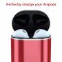 Powerbank 5200 mAh cu încărcare wireless Apple Watch / AirPods - roșu