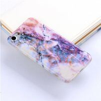 Carcasă de protecţie, din plastic moale, pentru Apple iPhone 6 Plus / 6S Plus - marmură mov