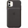 Carcasă originală Apple, de spate, cu baterie, pentru iPhone 11 - negru