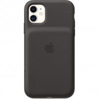 Carcasă originală Apple, de spate, cu baterie, pentru iPhone 11 - negru