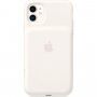 Carcasă originală Apple, de spate, cu baterie, pentru iPhone 11 - 1430 mAh - alb