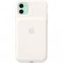 Carcasă originală Apple, de spate, cu baterie, pentru iPhone 11 - 1430 mAh - alb