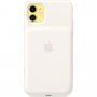 Carcasă originală Apple, de spate, cu baterie, pentru iPhone 11 - 1430 mAh - alb