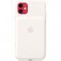 Carcasă originală Apple, de spate, cu baterie, pentru iPhone 11 - 1430 mAh - alb