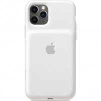 Carcasă originală Apple, de spate, cu baterie, pentru iPhone 11 Pro - alb