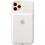 Carcasă originală Apple, de spate, cu baterie, pentru iPhone 11 Pro - alb