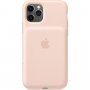Carcasă originală Apple, de spate, cu baterie, pentru iPhone 11 Pro - roz nisipiu
