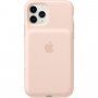 Carcasă originală Apple, de spate, cu baterie, pentru iPhone 11 Pro - roz nisipiu