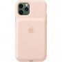 Carcasă originală Apple, de spate, cu baterie, pentru iPhone 11 Pro - roz nisipiu