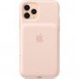 Carcasă originală Apple, de spate, cu baterie, pentru iPhone 11 Pro - roz nisipiu