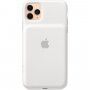 Carcasă originală Apple, de spate, cu baterie, pentru iPhone 11 Pro Max - alb