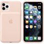 Carcasă originală Apple, de spate, cu baterie, pentru iPhone 11 Pro Max - roz nisipiu