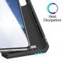 Dux Ducis husă tip portofel pentru cărți de credit pentru iPhone XR - negru