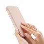 Dux Ducis husă tip portofel pentru cărți de credit pentru iPhone XR - roz