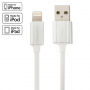 Cablu KiwiBird, certificat MFi ligtning, pentru Apple iPhone / iPad / iPod - 1m – alb