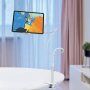 Hoco suport pentru birou pentru iPhone / iPad (4" - 10,5") cu brat flexibil - alb